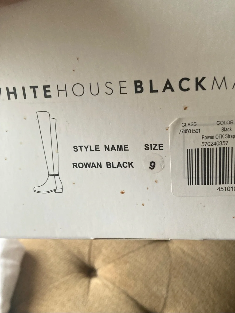WHBM OTK Strap Boot black